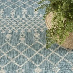 Nourison Positano Moroccan Trellis Flatweave Outdoor Rug -Bedding Discounts GUEST 007e6c30 24da 4738 940b fce63c3b018c