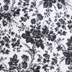 Betsey Johnson Betseys Toile Black Full Sheet Set