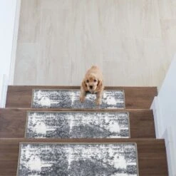 World Rug Gallery Distressed Contemporary Bohemian Non-Slip Stair Treads 14 World Rug Gallery Distressed Contemporary Bohemian Non-Slip Stair Treads -Bedding Discounts GUEST 0461bfb6 c330 45c3 9ca3 95724e46734b