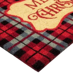 Northlight Red And Black Plaid "Merry Christmas" Rectangular Doormat 18" X 30" -Bedding Discounts GUEST 0865a06a 4592 48c1 ab97 6214b9e015f1
