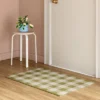 2'x3' Washable Plaid Gingham Harvest Scatter Woven Accent Rug Green - Room Essentials™