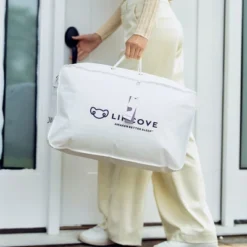 Lincove The Pillow Tote Bag - Pillow Bag For Travel, Measures 21”x13”x6” -Bedding Discounts GUEST 0a0d8025 0070 490a 9355 5fdfade1072e