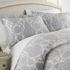 Southshore Fine Living Boho Paisley Oversized Ultra-soft Duvet Cover Set With Shams