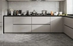 J&V TEXTILES 20" X 39" Comfort Collection Anti-Fatigue Kitchen Floor Mat (Zigzag)