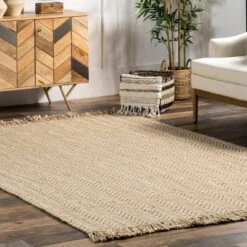 Hand Woven Don Jute With Fringe Rug - NuLOOM -Bedding Discounts GUEST 0bfceb32 4675 402f 9ce7 b60533a3a914