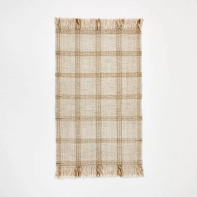 2'1"x3'2" Indoor/Outdoor Plaid Accent Rug - Threshold™ Designed With Studio McGee™ 5 2'1"x3'2" Indoor/Outdoor Plaid Accent Rug - Threshold™ Designed With Studio McGee™ - Image 5