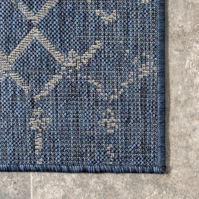 NuLOOM Grayson Moroccan Trellis Indoor And Outdoor Area Rug 4 NuLOOM Grayson Moroccan Trellis Indoor And Outdoor Area Rug - Image 4