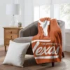 NCAA Signature Texas Longhorns 50 X 60 Raschel Throw Blanket