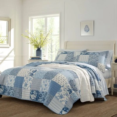 Laura Ashley Paisley Patchwork Quilt Set 5 Laura Ashley Paisley Patchwork Quilt Set - Image 5