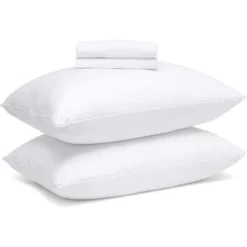 Guardmax Waterproof Queen Pillow Protector With Zipper – (2 Pack) 14 Guardmax Waterproof Queen Pillow Protector With Zipper – (2 Pack) -Bedding Discounts GUEST 0ee64fb0 d284 42e5 bcf2 a1c0d16565a3