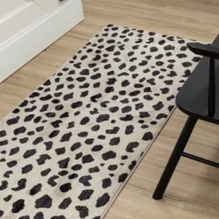 Daffodil Leopard Print Woven Rug - Threshold™ 17 Daffodil Leopard Print Woven Rug - Threshold™ -Bedding Discounts GUEST 0efea80e 333d 4d53 ba99 3047838bb320