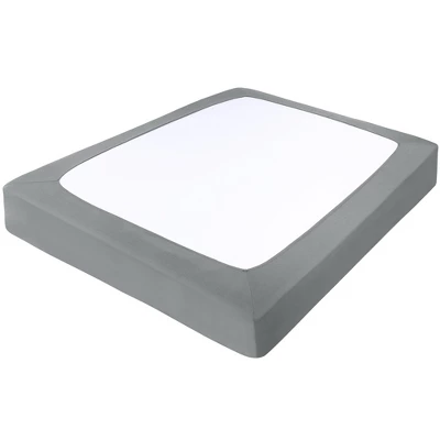 PiccoCasa Box Spring Cover Stretchy Fabric Wrap Around 4 Sides Bed Skirt Wrinkle Free For Home 4 PiccoCasa Box Spring Cover Stretchy Fabric Wrap Around 4 Sides Bed Skirt Wrinkle Free For Home - Image 4