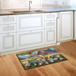 Flower Barn Spring Doormat Indoor Outdoor 30" X 18" Briarwood Lane -Bedding Discounts GUEST 0fe76295 9359 4f38 89d5 f5cffeaf1b83