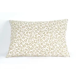 Jumbo 2pk Printed Pattern Bed Pillow Leopard - Springloft