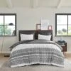 3pc Mila Cotton Duvet Cover Set With Chenille Tufting - Ink+Ivy