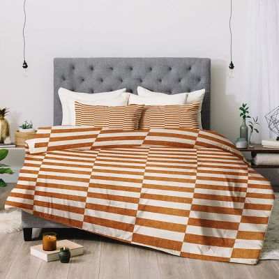 Little Arrow Design Co Aria Rectangle Tiles Comforter Set - Deny Designs 1 Little Arrow Design Co Aria Rectangle Tiles Comforter Set - Deny Designs