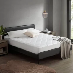 Sharper Image Cooling Touch Overfilled Microfiber Lightweight Deep Pocket Mattress Pad White -Bedding Discounts GUEST 12cf98d4 e788 40c0 89ce bbe429ae9586