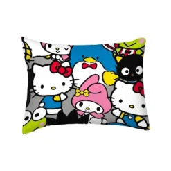Hello Kitty And Friends Queen Bedding Bundle: Multicolored Comforter Set With Sheets & Pillowcases, Polyester, 7-Piece -Bedding Discounts GUEST 13628dd4 fff7 4e06 a137 1f9de0ecddba