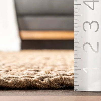 NuLOOM Hand Woven Hailey Jute Rug 2 NuLOOM Hand Woven Hailey Jute Rug - Image 2