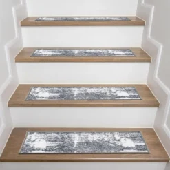 World Rug Gallery Distressed Contemporary Bohemian Non-Slip Stair Treads 13 World Rug Gallery Distressed Contemporary Bohemian Non-Slip Stair Treads -Bedding Discounts GUEST 1477d45e 92b2 46ee 8ca9 78dc22c2c64f