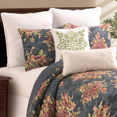 C&F Home 12" X 24" Wave Embroidered Throw Pillow 2 C&F Home 12" X 24" Wave Embroidered Throw Pillow - Image 2