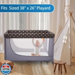 MYKKO Waterproof Pack And Play Mattress Pad , 38"x26" Universal Tri-Fold Foam Crib Mattress | Fits Graco, Baby Trend, Guava Family | Portable 9 MYKKO Waterproof Pack And Play Mattress Pad , 38"x26" Universal Tri-Fold Foam Crib Mattress | Fits Graco, Baby Trend, Guava Family | Portable -Bedding Discounts GUEST 16c25fa2 e7ea 44a9 b0d6 1aae25dada9b