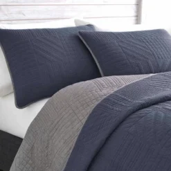 Hidden Lake Reversible Quilt Set Blue - Eddie Bauer -Bedding Discounts GUEST 1704c065 8dc0 4ea8 ad60 5a1eca9e183e