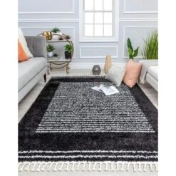 Rugs America Bennett BT35A Shag Stripe Area Rug -Bedding Discounts GUEST 170f564d 6c7f 4a2d a777 27fd3796e589