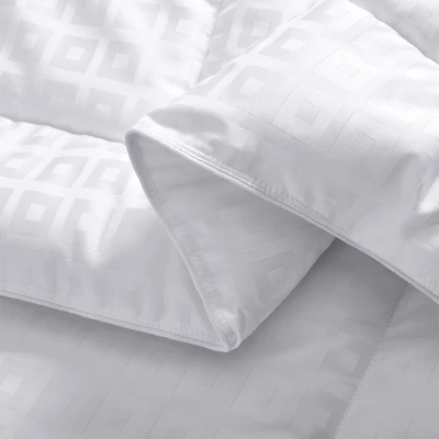 Peace Nest All Season White Down Alternative Duvet Comforter Insert With Jacquard Cover 6 Peace Nest All Season White Down Alternative Duvet Comforter Insert With Jacquard Cover - Image 6