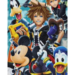 Disney Northwest Kingdom Hearts, Ready For The Road, 48" X 60" Throw, Woven Tapestry Blanket