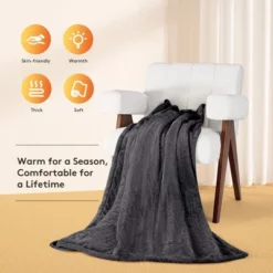Hyleory Reversible Electric Flannel Heated Throw Blanket With Two Size 11 Hyleory Reversible Electric Flannel Heated Throw Blanket With Two Size -Bedding Discounts GUEST 18adbd8f b484 4eda b37a 93b2cab812c6