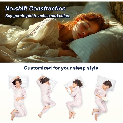 Aghana Digitals Queen Size Hotel Collection Bed Pillows Set Of 2, Soft And Supportive 2 Aghana Digitals Queen Size Hotel Collection Bed Pillows Set Of 2, Soft And Supportive - Image 2