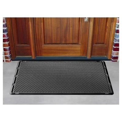 Black Solid Doormat - (2'x3'3") - WeatherTech 1 Black Solid Doormat - (2'x3'3") - WeatherTech