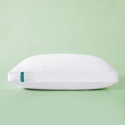 Downcle Adjustable Goose Feather And Down Bed Pillow With GRS Recycled Materials, Single-Pack -Bedding Discounts GUEST 1f6fe68a 34c9 4260 a602 6d7730dfe0a1