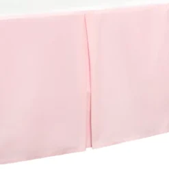 Everyday Kids Light Pink Pleated Crib Skirt – 100% Cotton Dust Ruffle For Baby Girls, Split Corners, 14” Drop – Fits Standard Crib Mattresses 9 Everyday Kids Light Pink Pleated Crib Skirt – 100% Cotton Dust Ruffle For Baby Girls, Split Corners, 14” Drop – Fits Standard Crib Mattresses -Bedding Discounts GUEST 20266569 3582 4813 8399 37c45b9bd49d