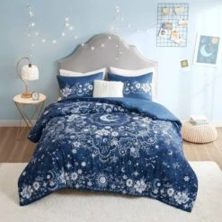 Zuri Celestial Duvet Cover Set Navy - Intelligent Design 13 Zuri Celestial Duvet Cover Set Navy - Intelligent Design -Bedding Discounts GUEST 234343c1 5a2e 41fa a585 9f363f71d705