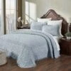 Heirloom Collection 100% Cotton Soft & Breathable Chenille Tufted Lightweight Medallion Design Bedspreads, All-Season, Machine Washable -Better Trends