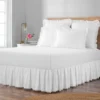 Belles & Whistles Pom Pom Trim 15" Drop Bed Skirt