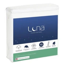 Luna Waterproof Mattress Protector - Mattress Cover With Breathable Cotton Terry Surface - Noiseless - Home Essentials -Bedding Discounts GUEST 26ad1ff2 7fcc 44a7 8465 83eb0ade8196