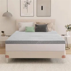 Dyonery 3 Inch Twin Size Folding Memory Foam Mattress, Fordable With Removable Cover Trifold Topper, For Guest, Dorm, Camping&Indoors, Gray -Bedding Discounts GUEST 26cbf99f 4ead 41c7 af5d 8a2fdab80d4a