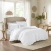 4pc Alexis Ruffle 2-in-1 Duvet Cover Set