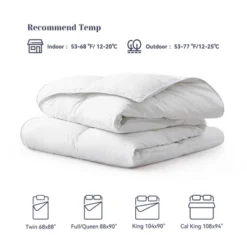 Peace Nest 360 Thread Count White Down Comforter Duvet Insert -Bedding Discounts GUEST 27bce743 20eb 43e8 9db7 83ee6481df19