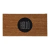 Coir Door Mat "Hello" - Storied Home