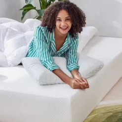 Dyonery RV Mattress 8/10 Inch Memory Foam Mattress With Tencel Cover, Premier Cooling Green Tea/Gel Medium Firm Bed Mattress In Box,White -Bedding Discounts GUEST 2a2ca3b1 038b 41ea a7f8 e96efefff360