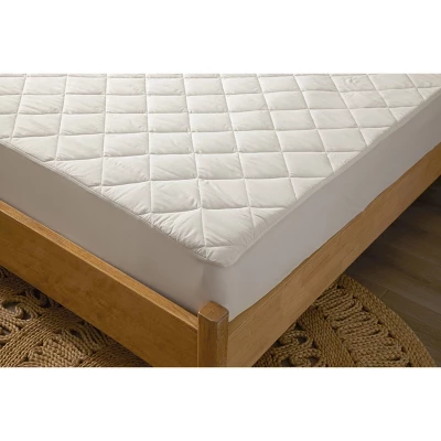 Wind & Reed Carbon Captured Cooling Mattresspad White 3 Wind & Reed Carbon Captured Cooling Mattresspad White - Image 3