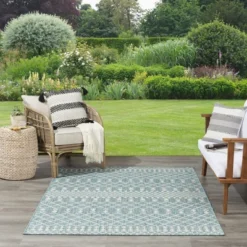 Nourison Positano Moroccan Trellis Flatweave Outdoor Rug -Bedding Discounts GUEST 2b85d4cb 5828 4fda 9c02 b48470635388