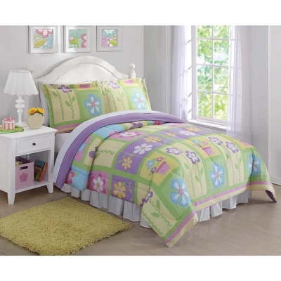 Twin Sweet Helena Reversible Kids' Comforter Set - My World 3 Twin Sweet Helena Reversible Kids' Comforter Set - My World - Image 3