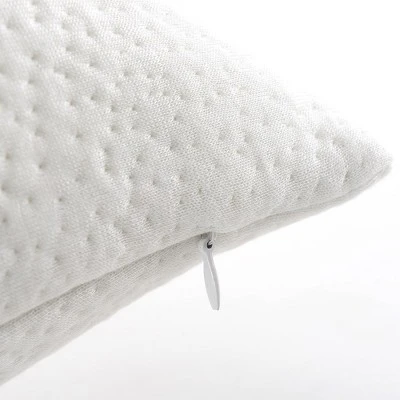 Cheer Collection Shredded Memory Foam Pillow With Washable Rayon From Bamboo Cover 3 Cheer Collection Shredded Memory Foam Pillow With Washable Rayon From Bamboo Cover - Image 3
