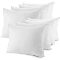 The Grand Zippered Poly/Cotton Pillow Protector Set Of 8 White -Bedding Discounts GUEST 30218941 decf 4e5b 9c15 82aa600ba826