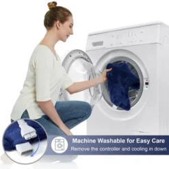 Heating Pad For Neck And Shoulders, 22"x19" Weighted Instant Heating Pads With 4 Heat Settings, Deeper Pain Relief, 2H Auto-Off Timer, Washable -Bedding Discounts GUEST 30fa2a83 ae13 4660 8944 3339562cda4a